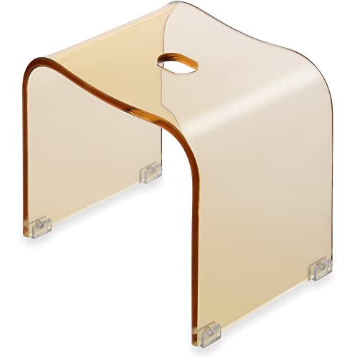 Kuai アクリル バスチェア 風呂 椅子 高さ30cm お風呂 イス いす