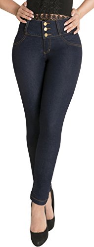Fiorella Shapewear Butt Lifter Jeans High Waist Push Up Authenthic Levanta Cola Colombianos 500BB2