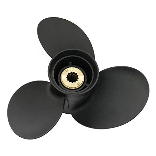 POLASTORM Aluminum Outboard Propeller 10 3/8x13 for Mercury Engines 25-70HP 48-73136A45
