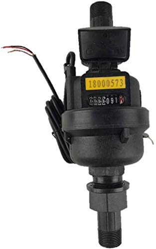 DAE PVM-75P Positive Displacement, Plastic Water Meter with Pulse Output, 3/4” NPT Couplings, Measuring in Gallon