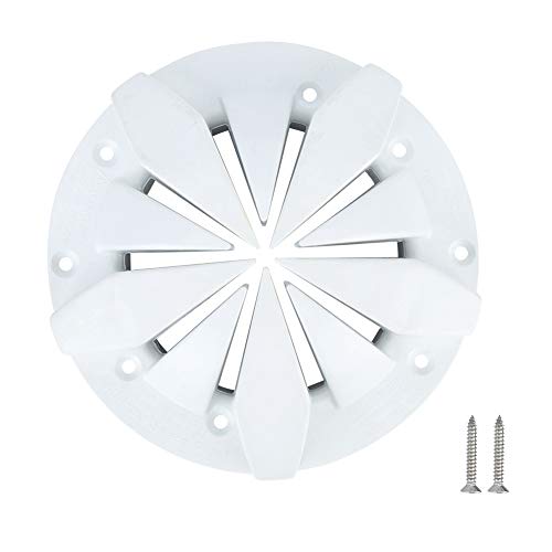 Famus Drain Grate, Round Corrosion Resistant Sturdy Durable Detachable Anti-Hair for Swimming Pool Accessories