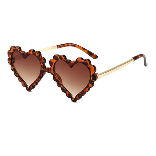 Ozpykae Girl Heart Sunglasses,Fashion Cute Glasses Uv Protection Outdoor Girl Heart Shaped Sunglasses For Toddler Party Beach cover