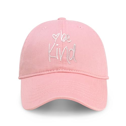 Image of ChoKoLids Be Kind Fashion Dad Hat Cotton Baseball Cap Polo Style Low Profile