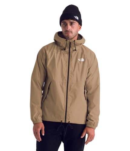 Image of THE NORTH FACE Men's Antora Rain Hoodie | Windproof & Waterproof With Adjustable Hood, Drawcord Hem