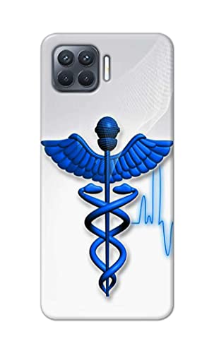 Image of Printed Hard Back Cover Case for Oppo F17 Pro | Oppo A93 4G | Oppo Reno4 F | Oppo Reno 4 F Back Cover (Medical Doctor) -1803