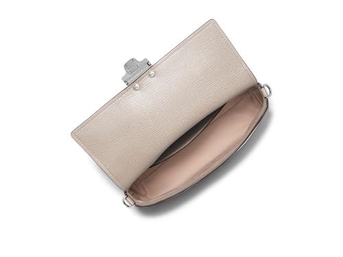 Michael Kors Addie Medium Convertible Pouchette Crossbody, Light Sand3