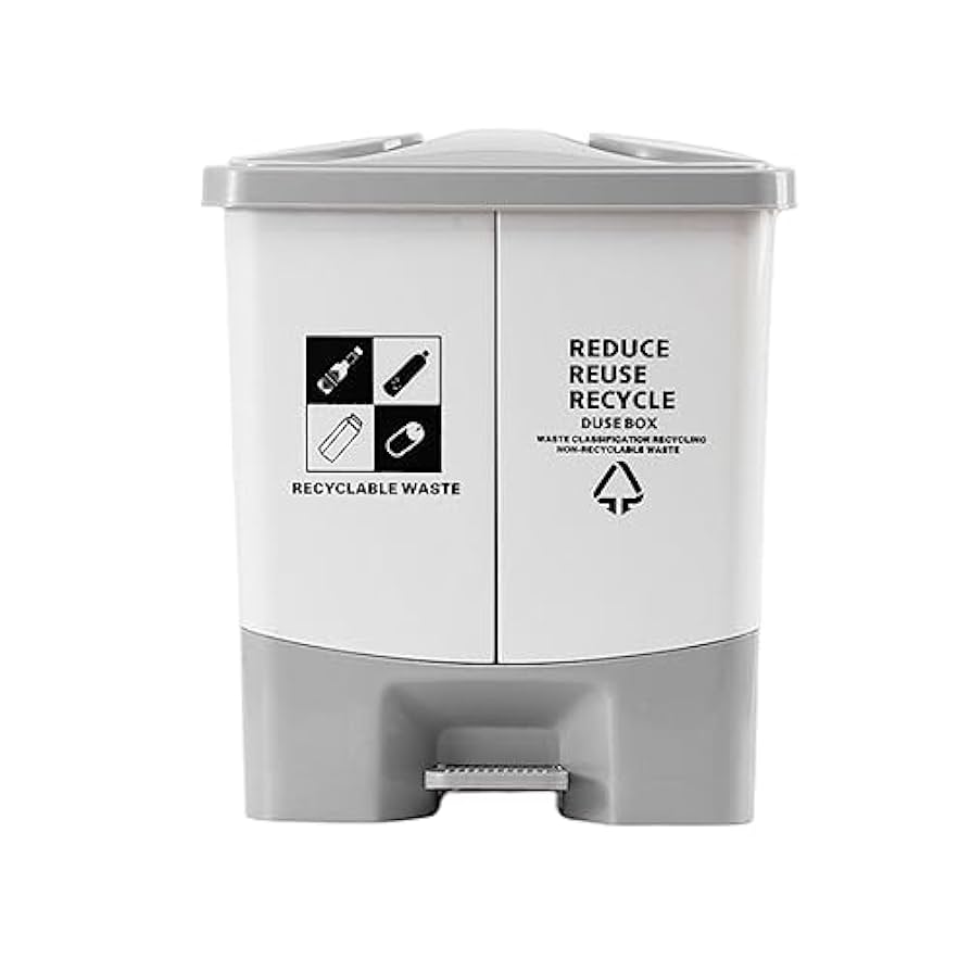 【新登場】 分別 ゴミ箱 20リットル 20L 2分別 大容量 おしゃれ ふた付 平和工業 ゴミ箱 同色2個セット 20L スライドペール ふた付き