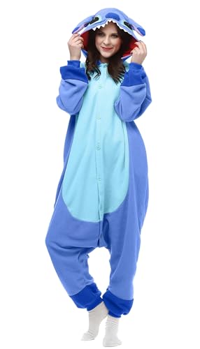 LABULA Unisex Adult Onesie Animal Pajamas Halloween Cosplay Sleepwear