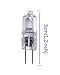Vstar Q10/G4/CL/12V,G4 12V 20W Halogen Bulb T3 JC Type Bi-Pin Light,Clear, G4 Bi-pin Base, Halogen Light Bulb(20W 10Pack)