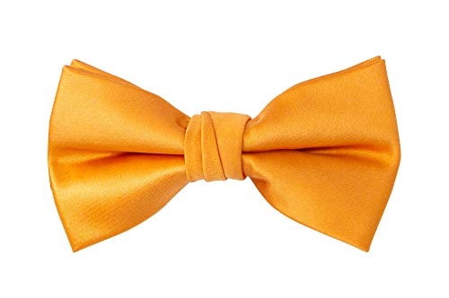 Spring Notion Boys' Solid Color Microfiber Pre-Tied Bow Tie