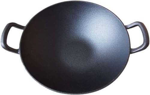 Wok profesional de hierro sin recubrimiento 32 cm miniatura 1