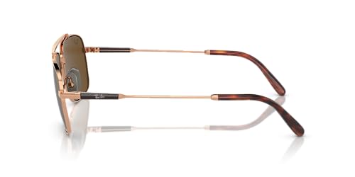 Image of Ray-Ban RB8096 Michael Titanium Rectangular Sunglasses
