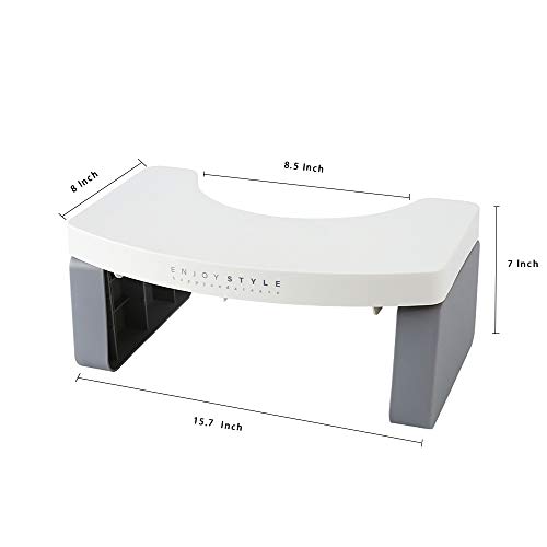 Pantula Toilet Stool Lightweight Squatting Step With Non-Slip Base 7'' Height Safe Healthier Proper Posture Simple Design For Kids Adults (Green) #TOP4