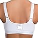 LIPOELASTIC PI Active - Mastectomy Bra, Sports Bra, Post-Surgery Bra, Compression Bra for Women Post-Surgery Front Closure White