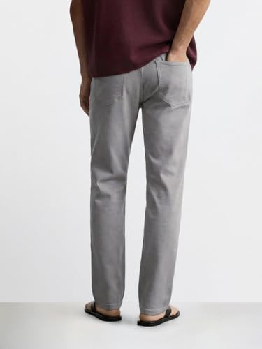 Image of The Indian Garage Co Men Mid-Rise Stretchable Regular Fit Chinos