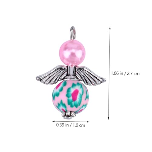 Porte clés pendentifs alliage perles ABS bijoux mode - 2