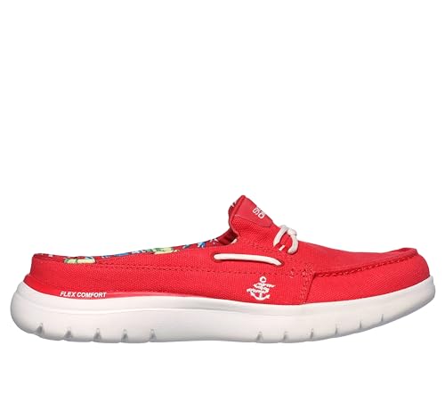 Image of Skechers Women's On-The-go Flex Canvas Mule Boat Shoe