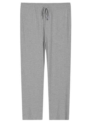 Latuza Men's Viscose Pajama Pants Set Short Sleeve Button Up Pjs2