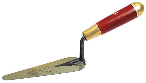 Truelle Langue de Chat Excellence Mob – Manche Bois avec Soie Traversante – Outil Maçonnerie Résistant pour Briques et Parpaings – Truelle Professionnelle pour Chantier