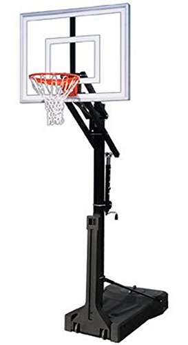 First Team OmniJam II Steel-Acrylic-HDPE Portable Basketball System44; Black