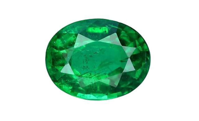 Green Emerald 6.5 Carat Colombian Gemstone Non Heated 7 Ratti Panna Stone Original Certified AA Grade Pachu Stone Oval Shape Marakathamani Panna Nag For Men Women पन्ना स्टोन ओरिजिनल-image-22