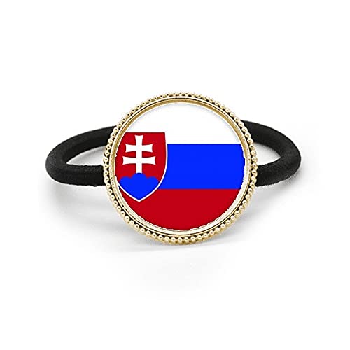 Corbata de pelo de metal de Eslovaquia el regalo plateado ideal