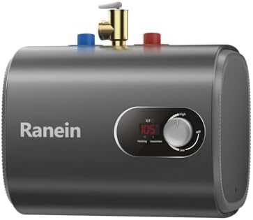 Best Under Sink Water Heater – Which One Will Surprise You? 7 2025 Gen II Ranein 2.5-Gallon Electric Mini-Tank Water Heater, 120V, 1440W Instant Hot Water for Point-of-Use, Quick and Easy Installation, Compact Under-Sink or RV Design, Floor Mounting