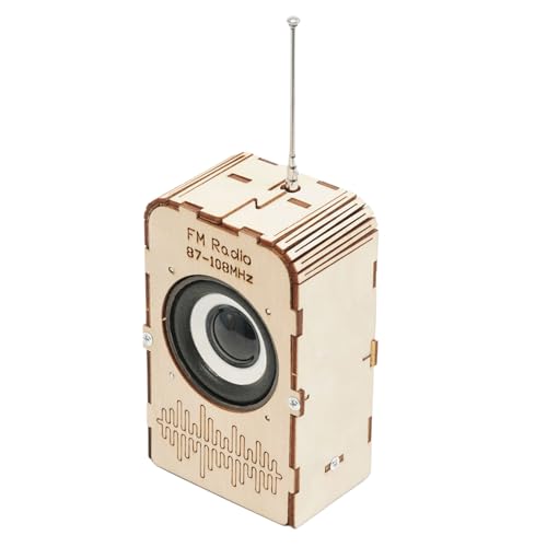 Xijobido Kits Electrónicos para Niños,Juego De Ciencia Educativo De Madera - Juguetes Educativos para Niños y Jóvenes en Cumpleaños Navidad Construcción Halloween