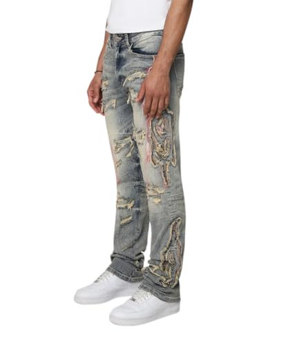 Smoke Rise Men's Paradise Color Weft Jean2