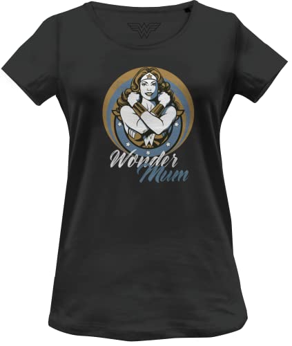 dc comics WOWOWOOTS118 T-Shirt, Noir, M Femme