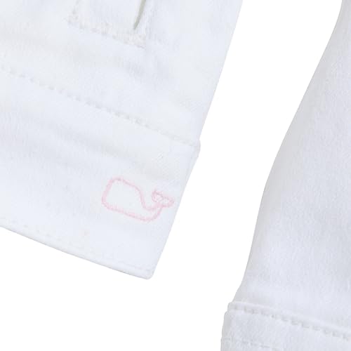 vineyard vines Girls' White Denim Jacket4