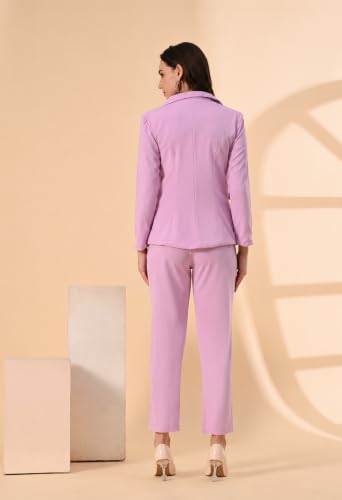 Image of Women's 3-Piece Cotton Blend Solid Suit Set