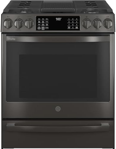 GE 30" Slide-In Front-Control Convection Gas Range - Thumbnail 5