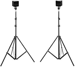 New! Hadar- VR Tripod Stand - HTC Vive Compatible Sensor Stand and Base Station for Vive Sensors or Oculus Rift Constellation (2-Pack)