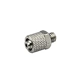 Material: Nítelo de latón HONG YI-HAT Sistema hidráulico RC M5 6mm Conector Adecuado para Bomba de Aceite y Tanque RC Excavator 1/14 Piezas de automóvil de Remolque Piezas de Repuesto (Color : 1 PCS Straight)