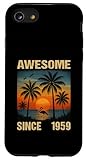 Photo Gallery awesome since 1959 66° compleanno fenicottero tropicale palma custodia per iphone se (2020) / 7/8 Photo Gallery awesome since 1959 66° compleanno fenicottero tropicale palma custodia per iphone se (2020) / 7/8