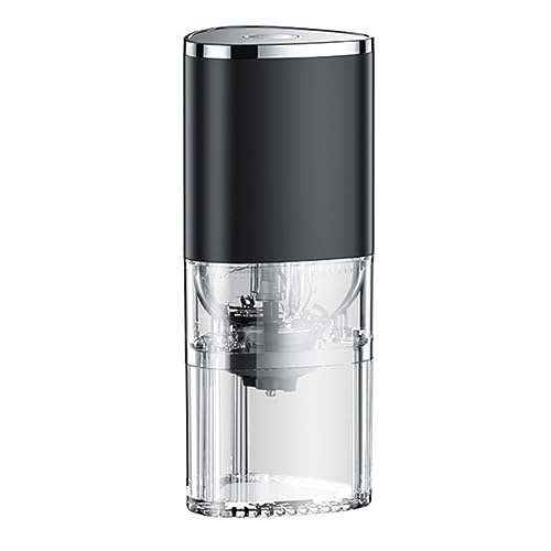 Molinillo De Café Eléctrico Portátil: Molinillo De Fresa Ajustable Para Espresso Y Granos, Núcleo De...