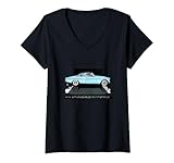 Womens 1954 Studebaker Commander V-Neck T-Shirt