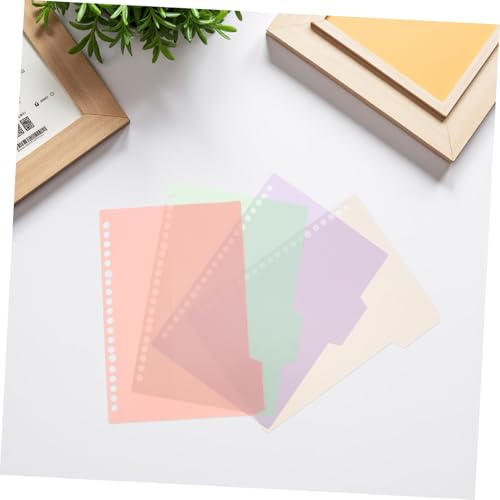 Intercalaires plastique pour classeur pour ne plus perdre de temps à chercher - 5