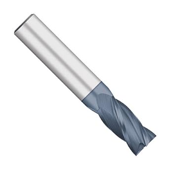 Kodiak Cutting Tools KCT166340 USA Made Solid Carbide End Mill, AlTiN Coated, 4 Flute, 1/32" Diameter, 1/8" Shank, 1/8" Length of Cut, 1-1/2" Overall Length
