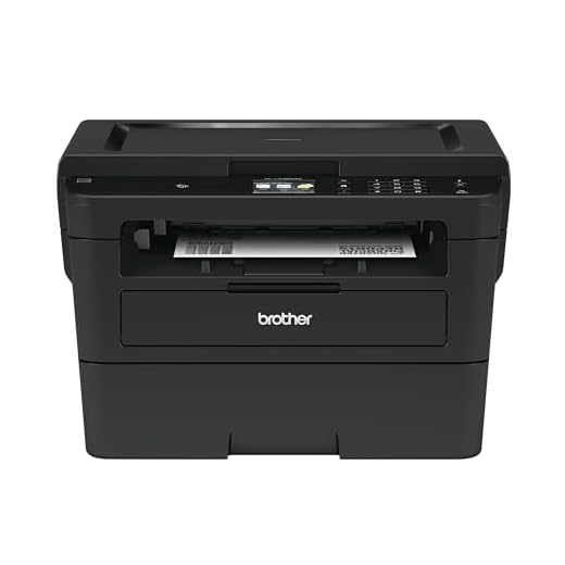 Brother Compact Monochrome Laser Printer, HLL2395DW, Flatbed Copy & Scan, Wireless Printing, NFC, Includes 4 Month Refresh Subscription Trial and Amazon Dash Replenishment Ready