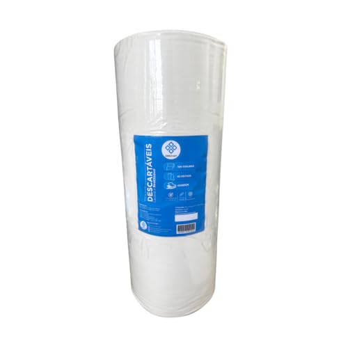 1 Rolo Toalha Descartável Banho e Tosa Deschem – Rolo com 100 Toa...