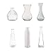 Produktbild Acyoung 6er Set Glasflaschen Vase, Tischdekoration, Glasvasen, Landhausdeko, Gastronomie