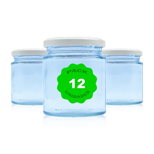 Pack 12 Botes,frascos,tarros,envases de cristal con...