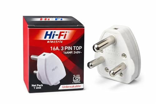 Image of Hi-Fi 3 Pin Plug top 16Amps. - 240V~
