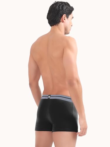 Image of Freecultr Men's Cotton Trunks | Breathable & Moisture Absorbing | Soft Comfort Fit | Everyday Innerwear