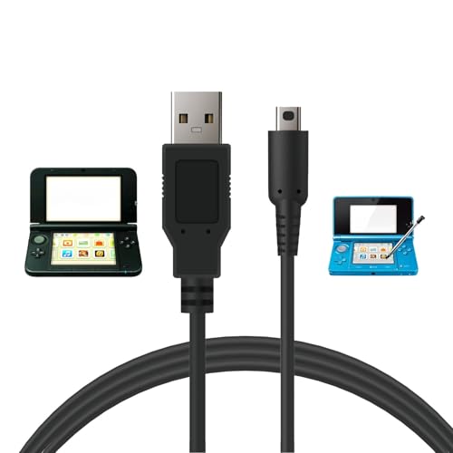 SOMOAAI Cable de carga de CA compatible con Nintendo New 2DSXL/3DSXL, para una carga fiable y juegos sobre la marcha