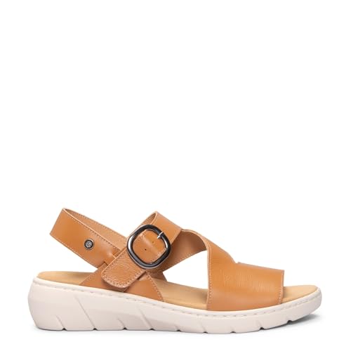 miMaO Sandalias con plantilla Extraíble CAMEL, EU 37
