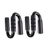 HOODANCOS Soporte S para Flexiones Estable con Mango Antideslizante Equipo de Entrenamiento para Pecho y Abdominales Aparato de Musculación para Gimnasia Casa