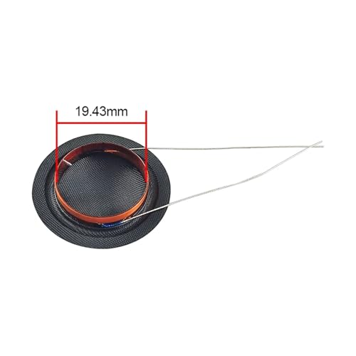 Membrana de Tweeter Negra 19.4mm 2 Piezas miniatura 6